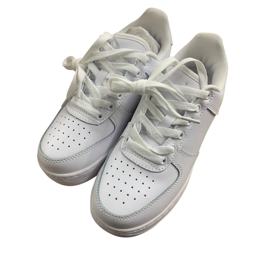 Drip Creationz White‎ Sneakers Youth Size 4Y Lace Up Low Top Shoes Kids